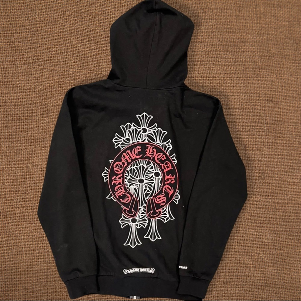 Chrome hearts zip up